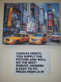 High Quality Canvas Prints - McQuillan Signs, Brighton.
